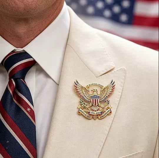 ๐บ๐ธ America 250th Patriotic Eagle Pin | Limited Edition 1776โ2026
